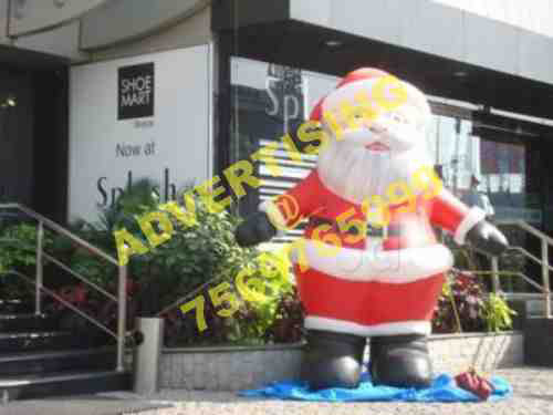 inflatable santa